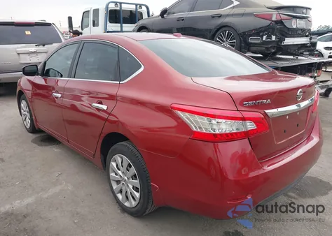 2015 Nissan Sentra Sv from USA, damaged, VIN 3N1AB7AP0FY353715